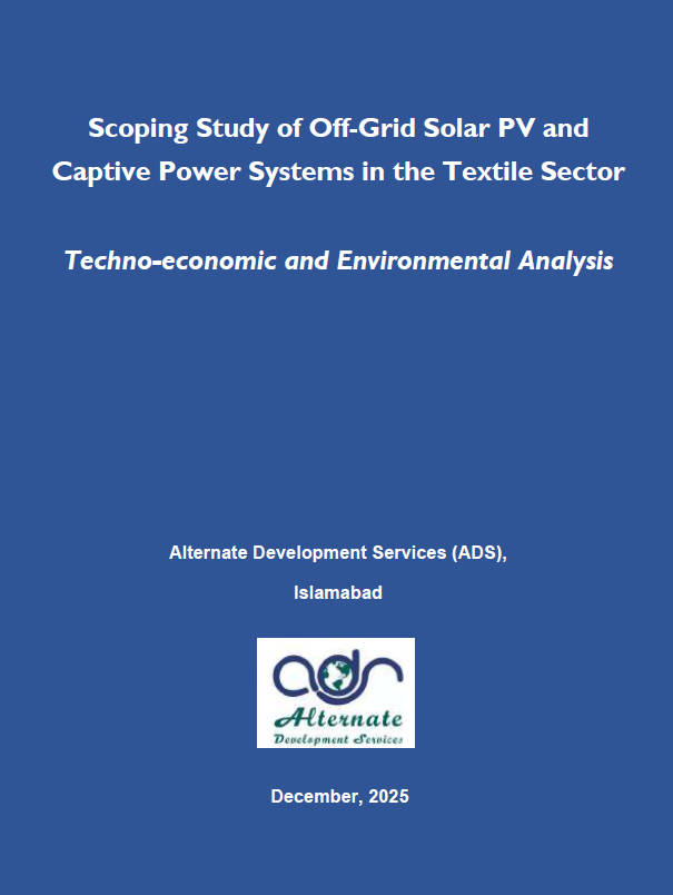 Scoping Study of Off-Grid Solar PV and Captive Power Systems in the Textile Sector: Techno-economic and Environmental Analysis