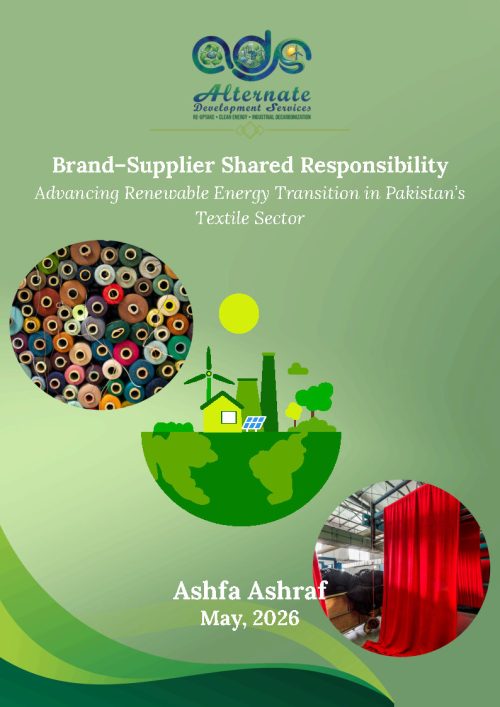 Brand–Supplier Shared Responsibility: Advancing Renewable Energy Transition in Pakistan’s Textile Sector